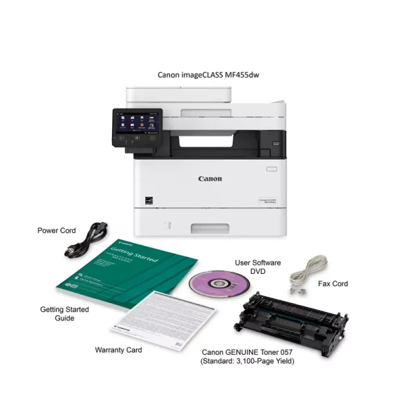 imageCLASS MF455dw – All in One, Wireless, Mobile Ready, Duplex Laser Printer with 3 Year Warranty - Image 3